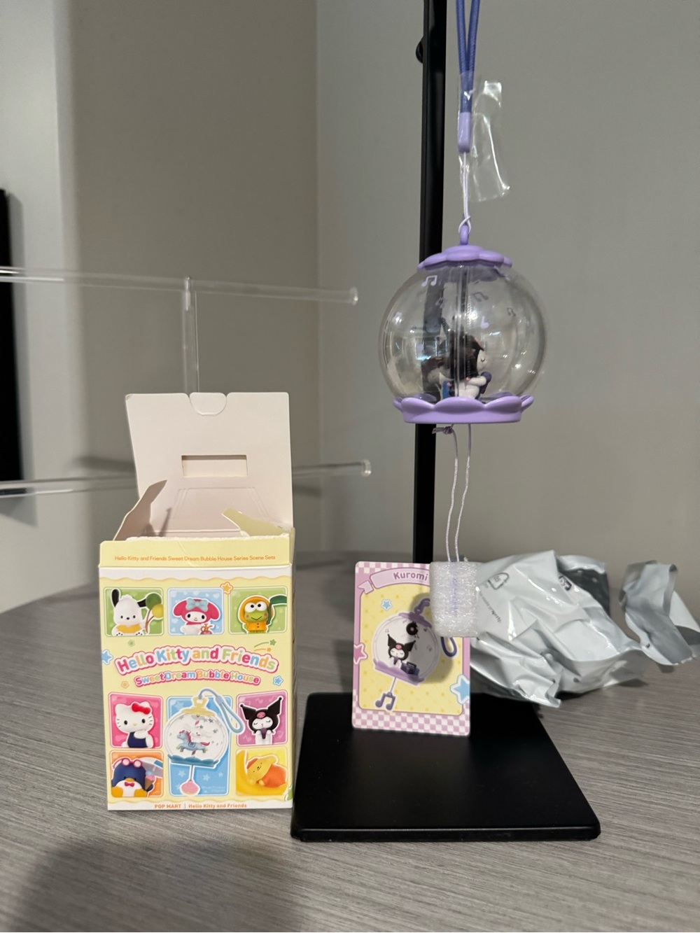 Popmart Sanrio Hello Kitty & Friends Sweet Dreams Bubble House - Kuromi